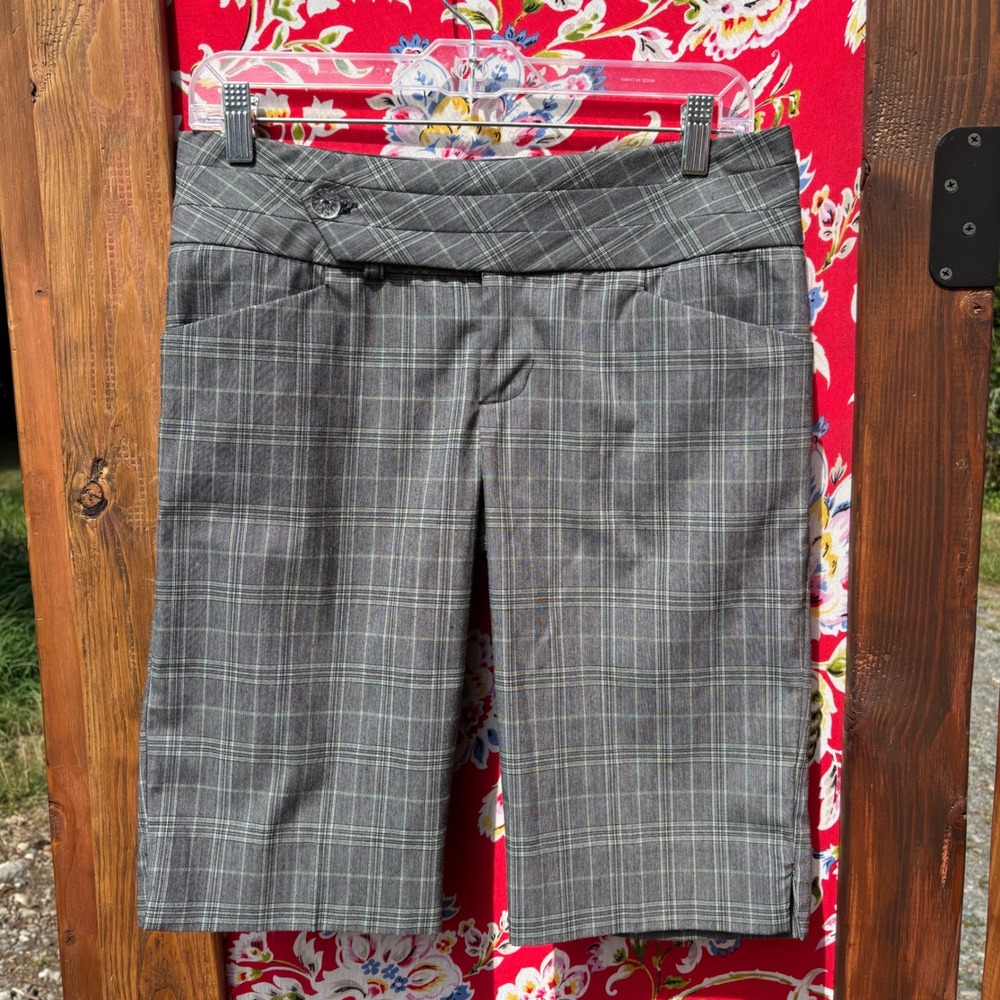 Vintage Y2K Rampage Low-rise Plaid Capri Pants Grunge Punk Women's Size 5